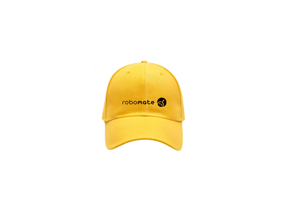 Robomate Baseball Cap - Yellow