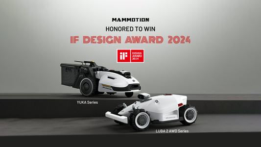 MAMMOTION Wins iF DESIGN AWARD for LUBA 2 AWD and YUKA Robot Mowers