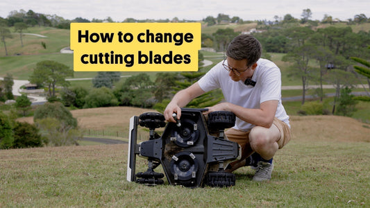 How to change blades on a Luba