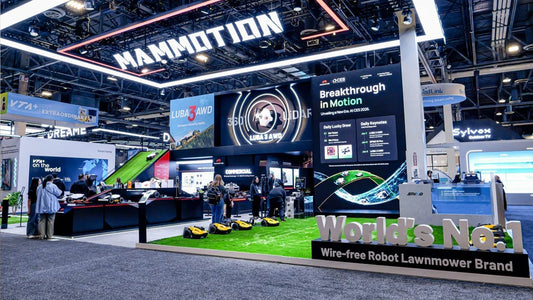 Mammotion is the World's No. 1 wire-free robotics lawn mower brand!