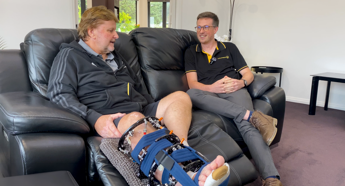 Robomate Gives Back: A helping hand to Neil as he recovers from a horrific ride on accident