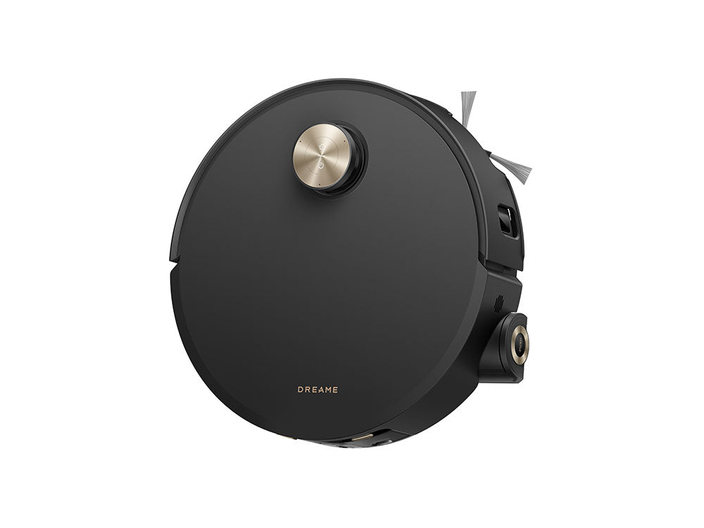 Dreame Aqua10 Roller robot vacuum using ProLeap suspension to climb an 8 centimetre threshold between rooms