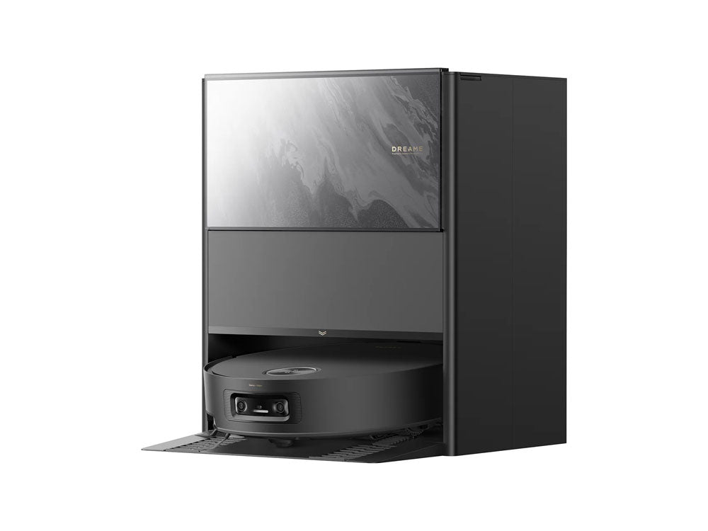 Dreame Aqua10 Ultra Track S robot vacuum and mop on its PowerDock base for New Zealand homes