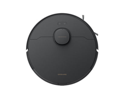 Top view of Dreame D20 Pro Plus robot vacuum showing LiDAR navigation dome and slim design