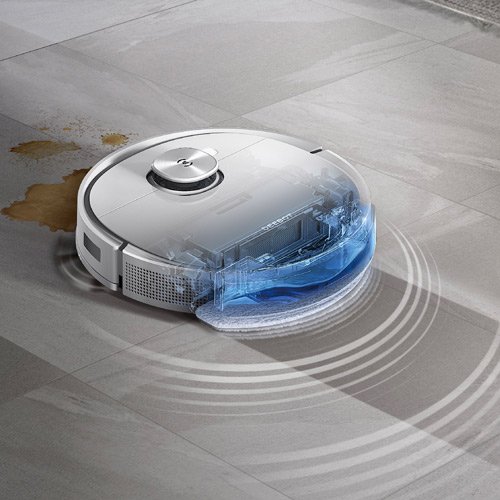 roborock S7 Robot Vacuum and Mop Combo, 2500PA Suction & Sonic Mopping,  Robotic Vacuum Cleaner with Multi-Level Mapping, Mop Floors and Vacuum  Carpets